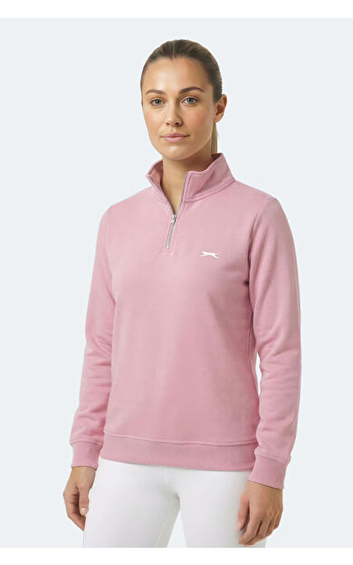 Slazenger MAXIS I Kadın  Gül Sweatshırt