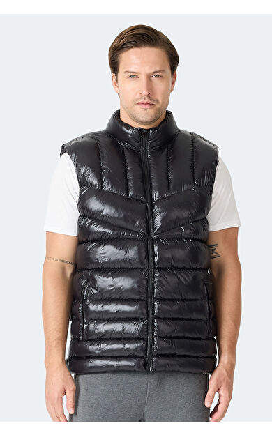 Slazenger HELIORA Erkek  Siyah Mont & Kaban