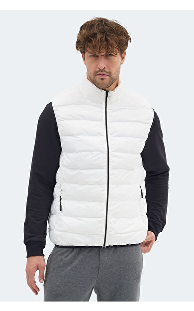 Slazenger BARROS Erkek  Ekru Yelek