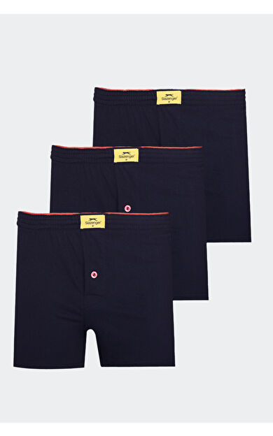 Slazenger HE 3 lü Set Erkek  Lacivert Boxer