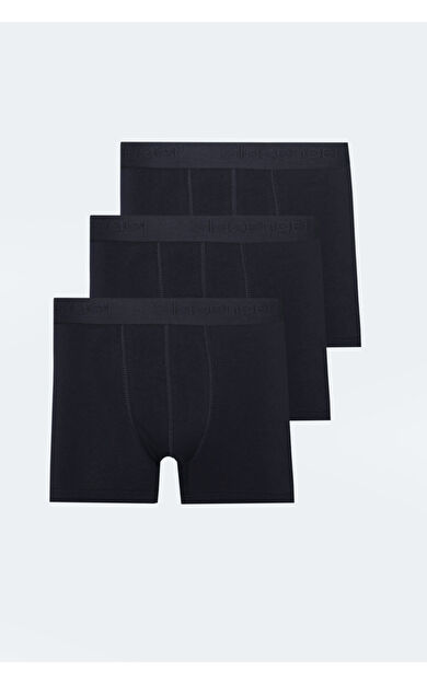 Slazenger JAMA 3 lü Set Erkek  Lacivert Boxer