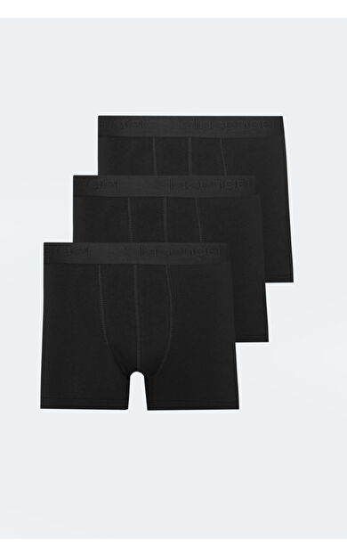 Slazenger JAMA 3 lü Set Erkek  Siyah Boxer