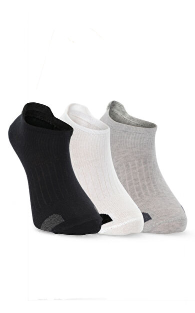 Slazenger JADEX 3 lü Erkek  Siyah / Beyaz Çorap