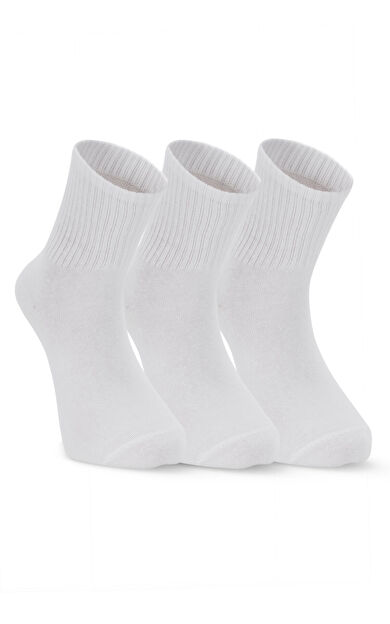 Slazenger JUMPY 3 lü Erkek  Beyaz Çorap