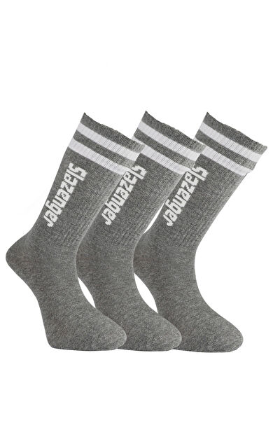Slazenger JINN Erkek Çorap Gri Gri