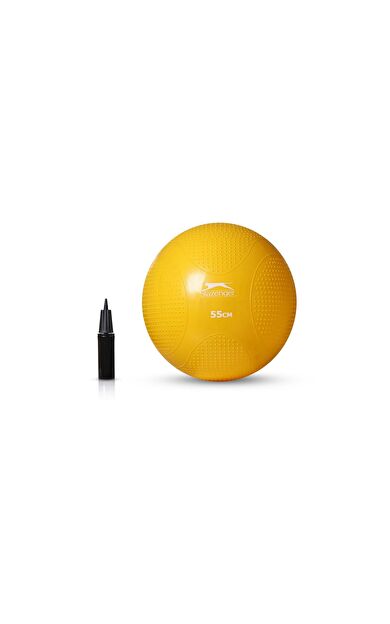 Slazenger 55cm Antıburst Gymball Sarı (Pompa Dahil)