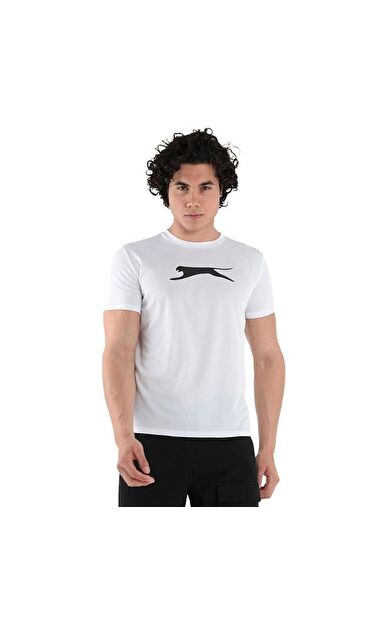 Slazenger Erkek T-Shirt OLJA-Beyaz ST12TE219-000
