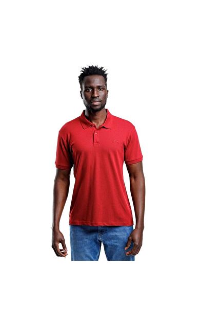 Slazenger SALVATOR-Bordo Erkek T-Shirt ST11TE081-620