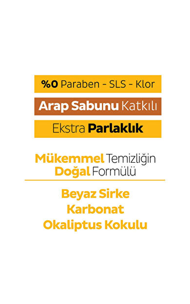 Sleepy Easy Clean Arap Sabunu Katkılı Yüzey Temizlik Havlusu 100'Lü