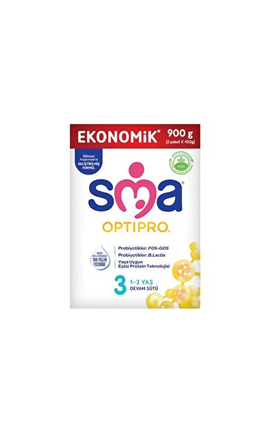 SMA Optipro 3 Devam Sütü 900 gr