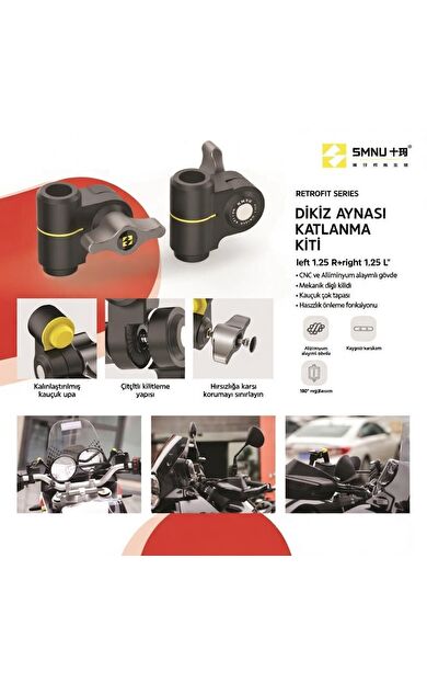 Smnu Dikiz Aynası Katlanma Kiti Rl