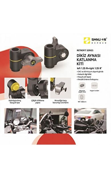 Smnu Dikiz Aynası Katlanma Kiti Rr