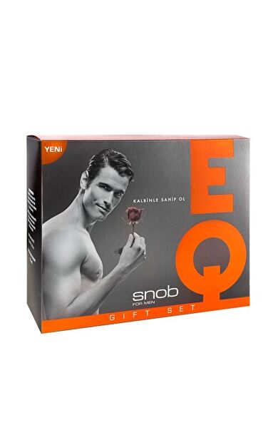 Snob Eq Edt 100 Ml+Deodorant Kofre
