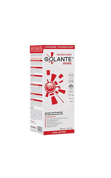 Solante Acnes Sun Care Lotion SPF 50+ 150 ml