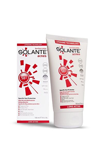 Solante Acnes Lotion Spf 50 150ml