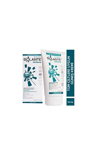 Solante Immuna Sun Care Losyon SPF50+ 150 ml