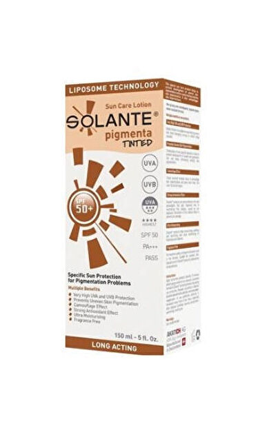 Solante Pigmenta Tinted Lotion SPF 50+ 150 ml