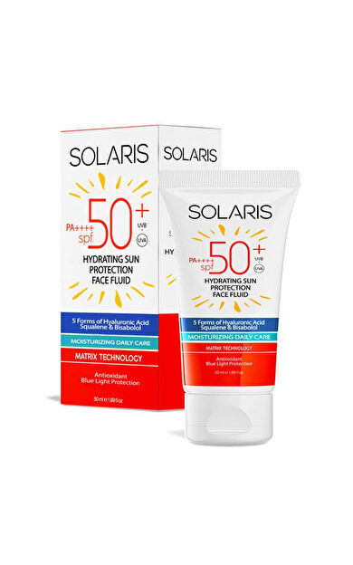 Solaris Spf 50 Nemlendirici Akışkan Güneş Kremi 50 ml
