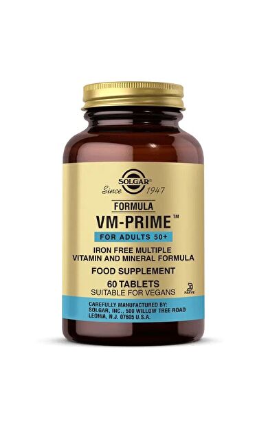 Solgar 50 Yaş Prime 60 Tablet