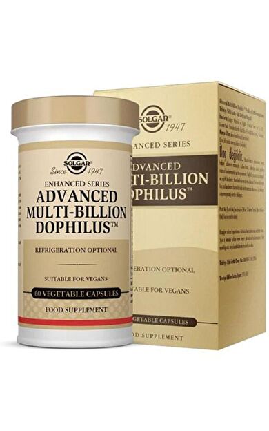 Solgar Advanced Multi-Billion Dophilus 60 Kapsül