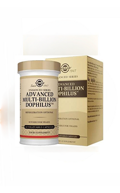 Solgar Advanced Multi-Billion Dophilus 60 Kapsül