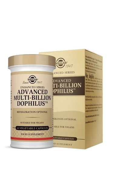 Solgar Advanced Multi-Billion Dophilus 60 Vegi Kapsül