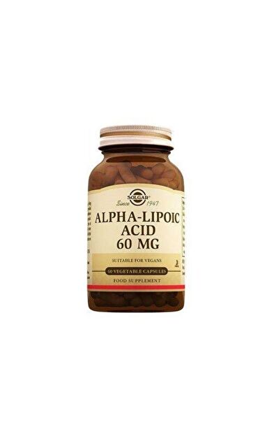 Solgar Alpha Lipoic Acid 60 mg 60 Kapsül