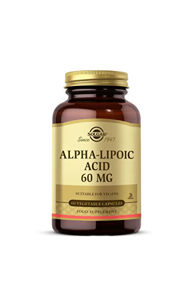Solgar Alpha Lipoic Acid 60 mg 60 Kapsül