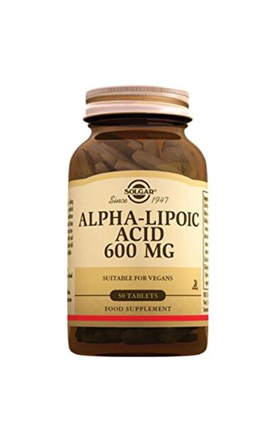Solgar Alpha Lipoic Acid 600 mg 50 Tablet