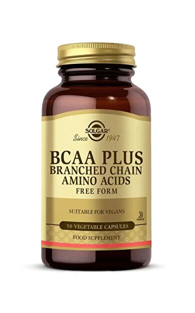 Solgar BCAA Plus 50 Kapsül