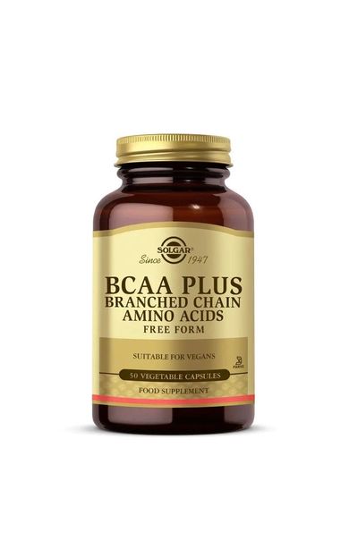 Solgar BCAA Plus 50 Vegi Kapsül