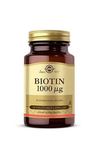 Solgar Biotin 1000 Mcg 50 Kapsül
