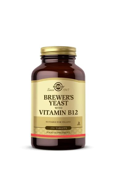 Solgar Brewers Yeast Vitamin B-12 250 Tablet