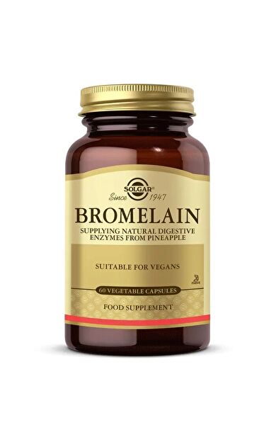 Solgar Bromelain 150 Mg 60 Kapsül