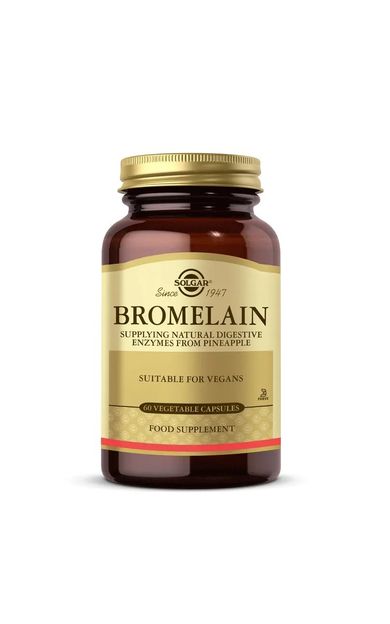 Solgar Bromelain 150mg 60 Kapsül