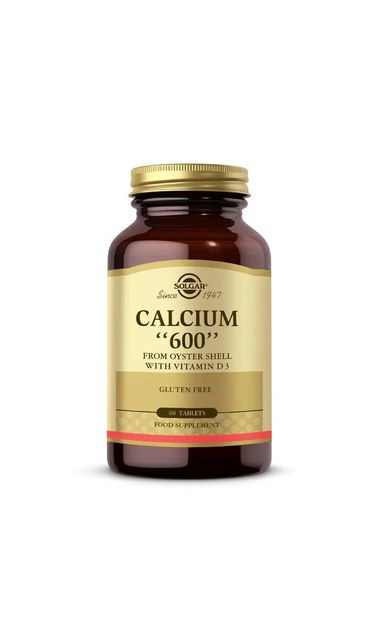 Solgar Calcium 600mg Osyter Shell 60 Tablet