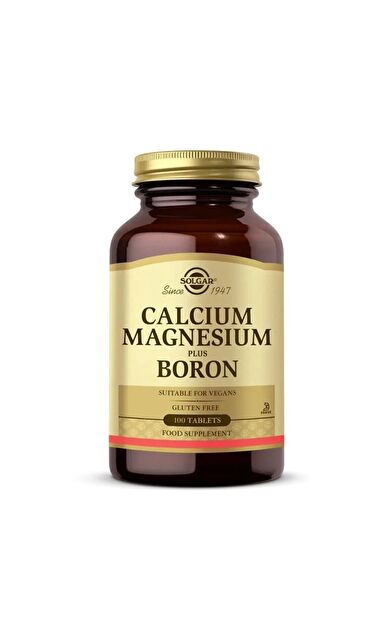 Solgar Calcium Magnesium Plus Boron 100 Tablet