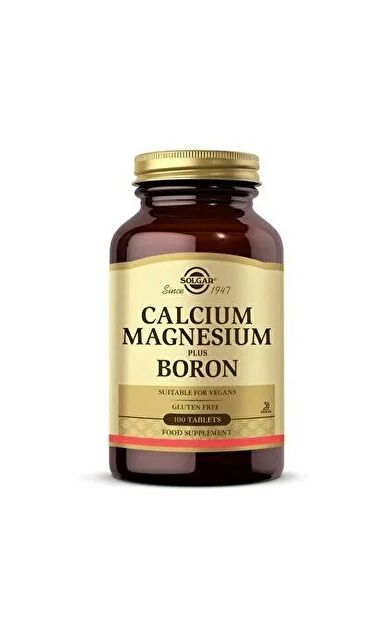 Solgar Calcium Magnesium Plus Boron 100 Tablet