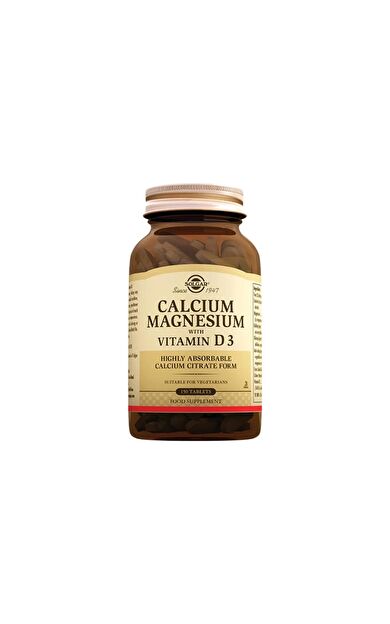 Solgar Calcium Magnesium with Vitamin D3 150 Tablet-SKT:05/2028