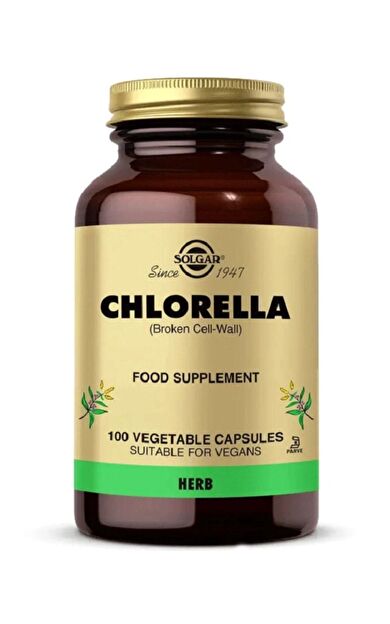 Solgar Chlorella 520 mg 100 Kapsül
