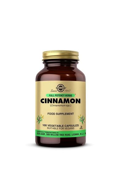 Solgar Cinnamon 100 Kapsül