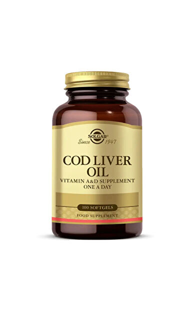 Solgar Cod Liver Oil 100 Softjel