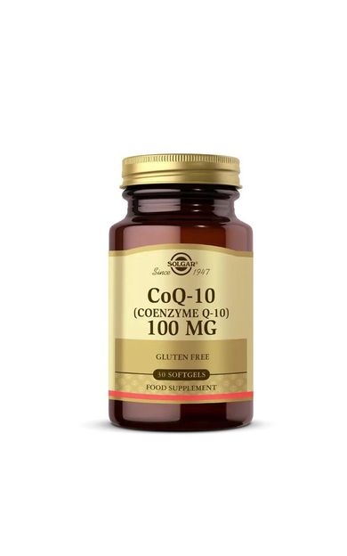 Solgar Coenzyme Q10 100mg 30 SoftGel Kapsül
