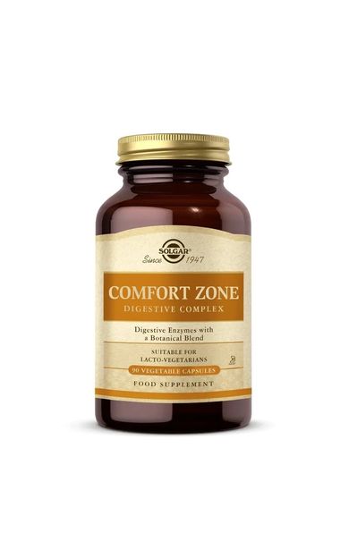 Solgar Comfort Zone Digestive Complex 90 Vegetable Capsules
