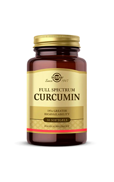 SOLGAR Curcumin (Full Spectrum) 30 Kapsül
