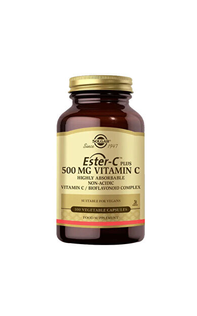 Solgar Ester-c Plus 500 Mg 100 Kapsül