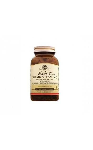 Solgar Ester-c Plus 500 Mg 100 Kapsül