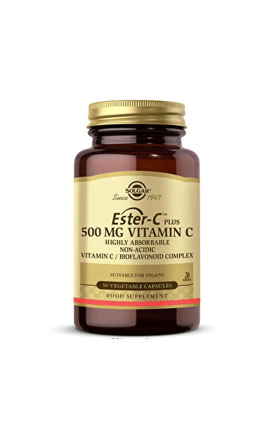 Solgar Ester-C Plus 500 mg 50 Kapsül