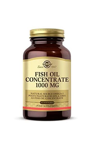 Solgar Fish Oil Concentrate 1000 mg 60 Softgel