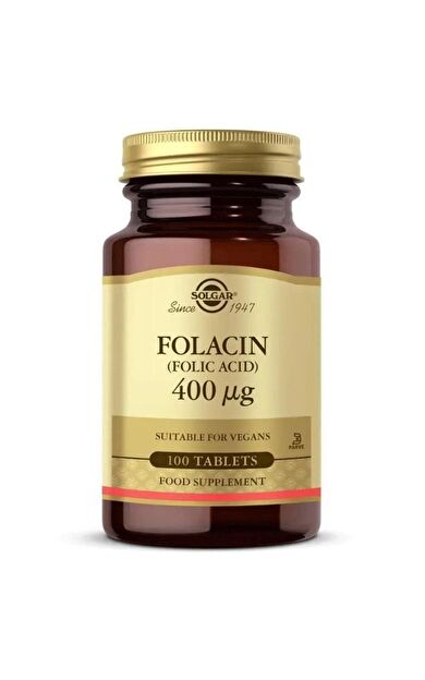 Solgar Folacin 400 mcg 100 Tablet